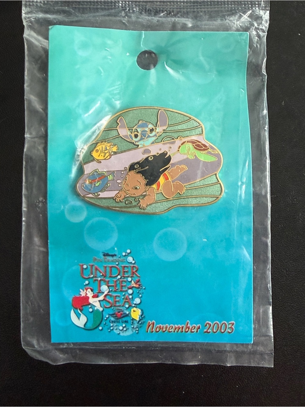 Disney Cruise Line "Pin Trading Under the Sea” Lilo & Stitch